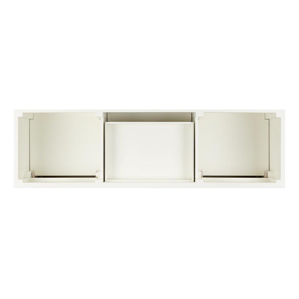 Signature Hardware White 72-1/8 in. Floor Mount Vanity 