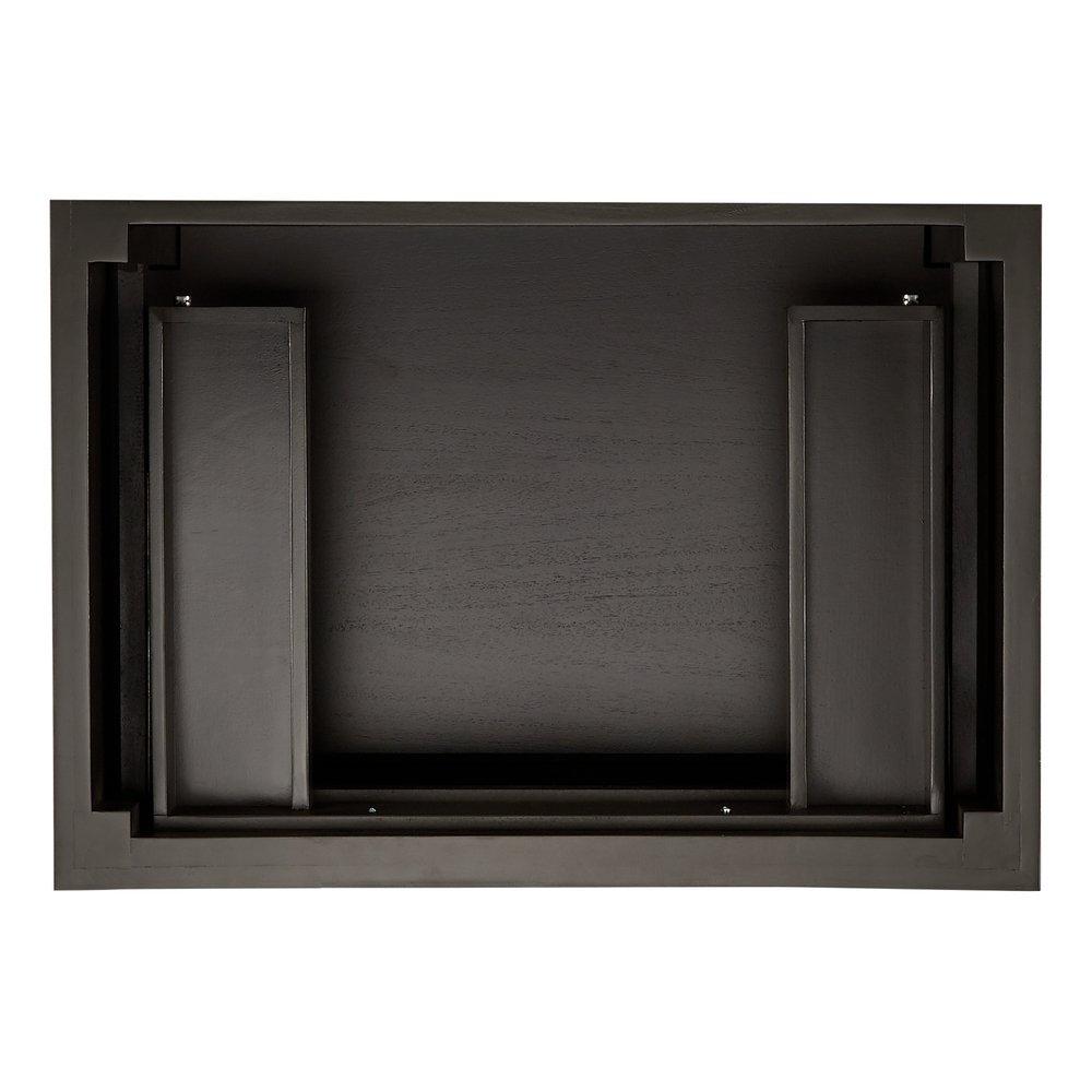 Signature Hardware Charcoal Black 30 in. Floor Mount Vanity 