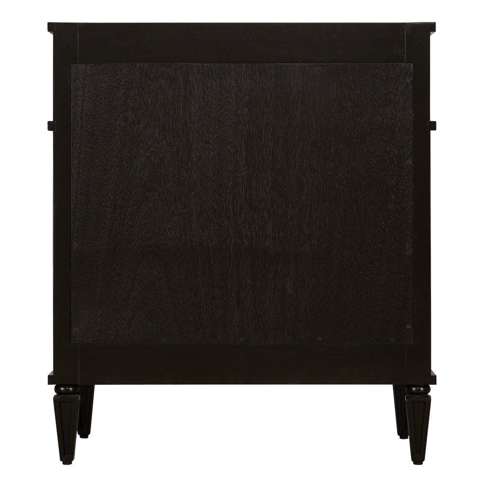 Signature Hardware Charcoal Black 30 in. Floor Mount Vanity 