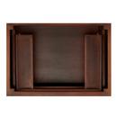 Signature Hardware Antique Brown 30 in. Floor Mount Vanity 