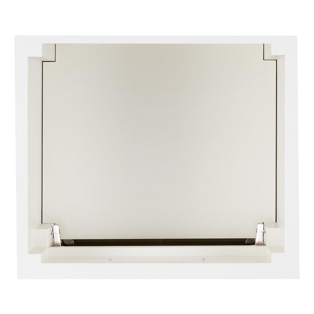 Signature Hardware White 24-1/8 in. Floor Mount Vanity 