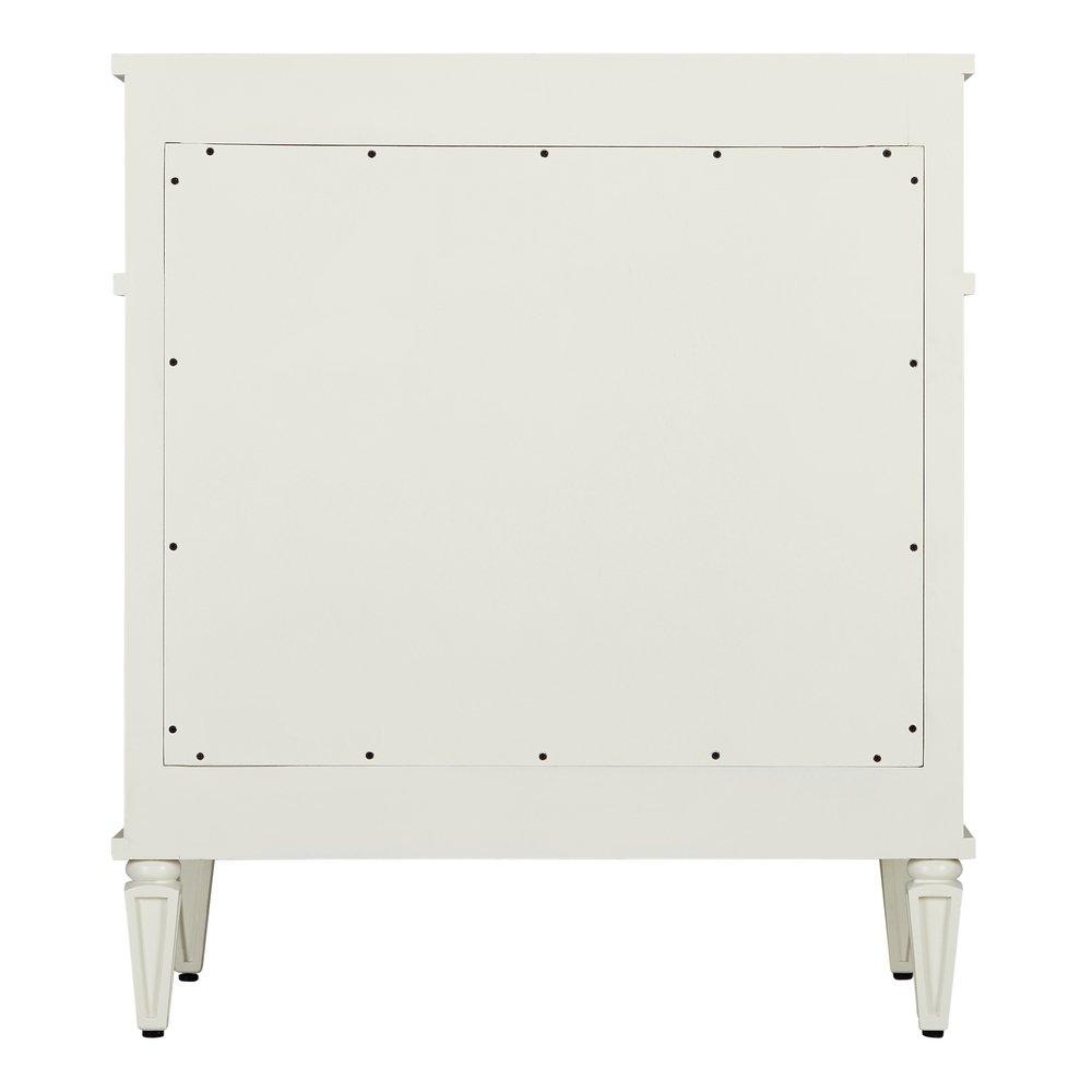 Signature Hardware White 30 in. Floor Mount Vanity 