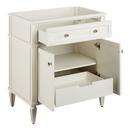 Signature Hardware White 30 in. Floor Mount Vanity 