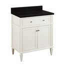 Signature Hardware White 30 in. Floor Mount Vanity 