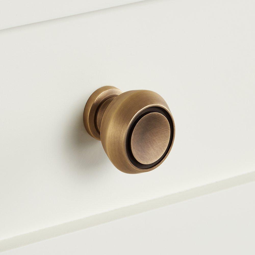 Signature Hardware White 36-1/8 in. Floor Mount Vanity 