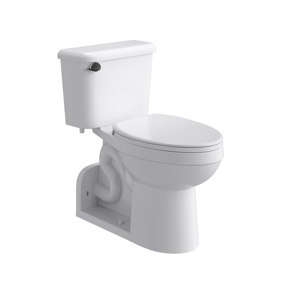 PROFLO&reg; White 1.28 gpf Two Piece Toilet Tank 