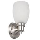 Design House Satin Nickel 60W 1-Light 9-3/4 in. Wall Sconce 