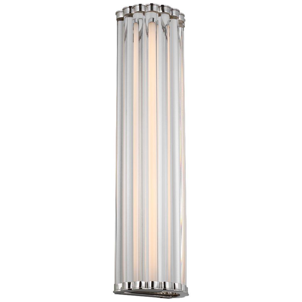 Visual Comfort & Co. Signature Polished Nickel 21 in. Wall Sconce 
