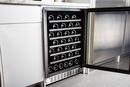 Azure Home Products Stainless Steel 23-7/8 x 35 in. Indoor Wine Coolers 