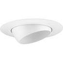 Progress Lighting Satin White 7-3/4 x 4 in. 75W Recessed Housing & Trim 