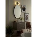 Progress Lighting Matte Black 60W 2-Light Medium E-26 Vanity Fixtures 