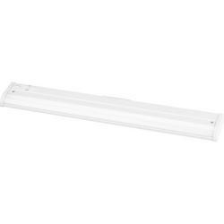 24 in. 8.5W 1-Light Integrated LED Under Cabinet Lighting in Satin White