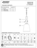 *CVR* RUSHTON 1-LIGHT BRUSHED NICKE 