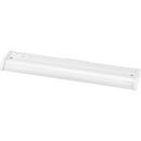 Progress Lighting Satin White 18 in. 6.5W 1-Light Integrated LED Under Cabinet Lighting 