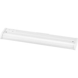 18 in. 6.5W 1-Light Integrated LED Under Cabinet Lighting in Satin White