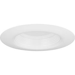 7-2/5 x 3-7/16 in. 8W LED Recessed Housing & Trim in Satin White