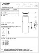 *CVR* CYLINDER 1-LIGHT ANTIQUE BRON 