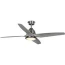 56 in. 4-Blade Indoor/Outdoor Ceiling Fan in Antique Nickel