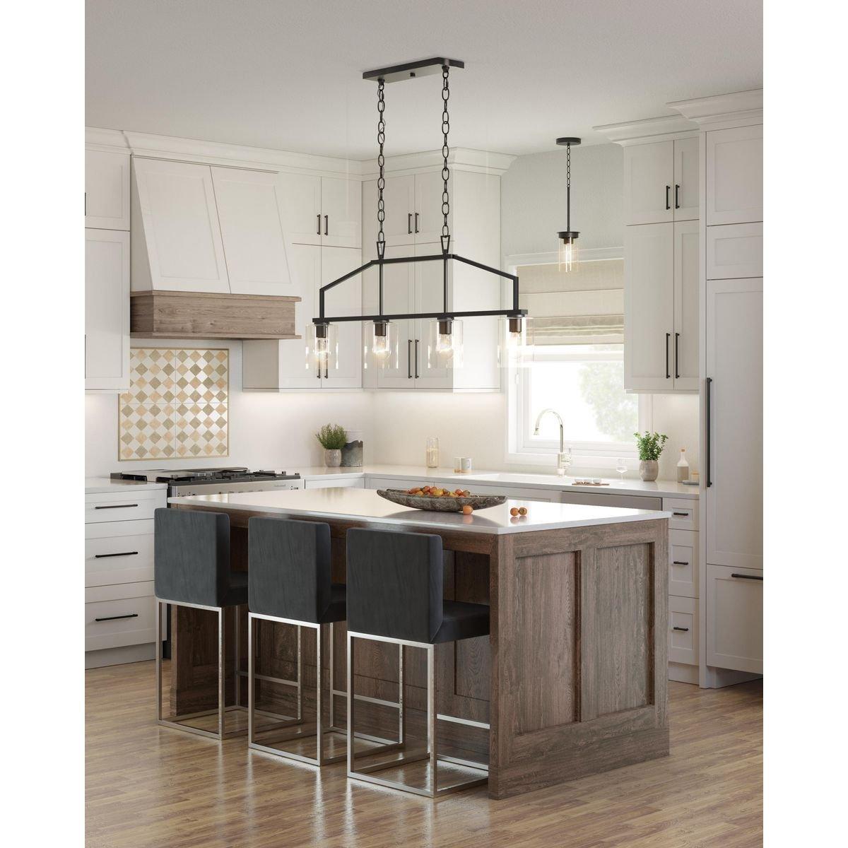 Progress Lighting Matte Black 60W 1-Light Medium E-26 Incandescent Pendant Light 