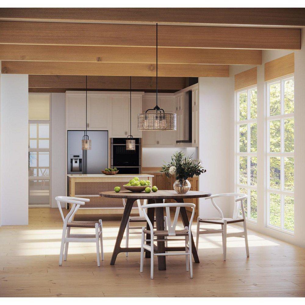 *CVR* LAVELLE 1-LIGHT NATURAL RATTA 