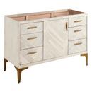 Signature Hardware Whitewash 48 in. Floor Mount Vanity 