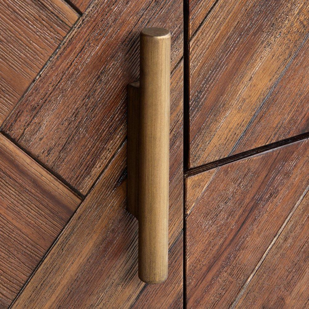 Signature Hardware Russet Brown 48 in. Floor Mount Vanity 