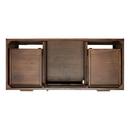Signature Hardware Russet Brown 48 in. Floor Mount Vanity 
