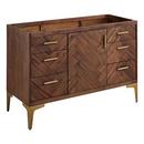 Signature Hardware Russet Brown 48 in. Floor Mount Vanity 