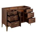 Signature Hardware Russet Brown 48 in. Floor Mount Vanity 