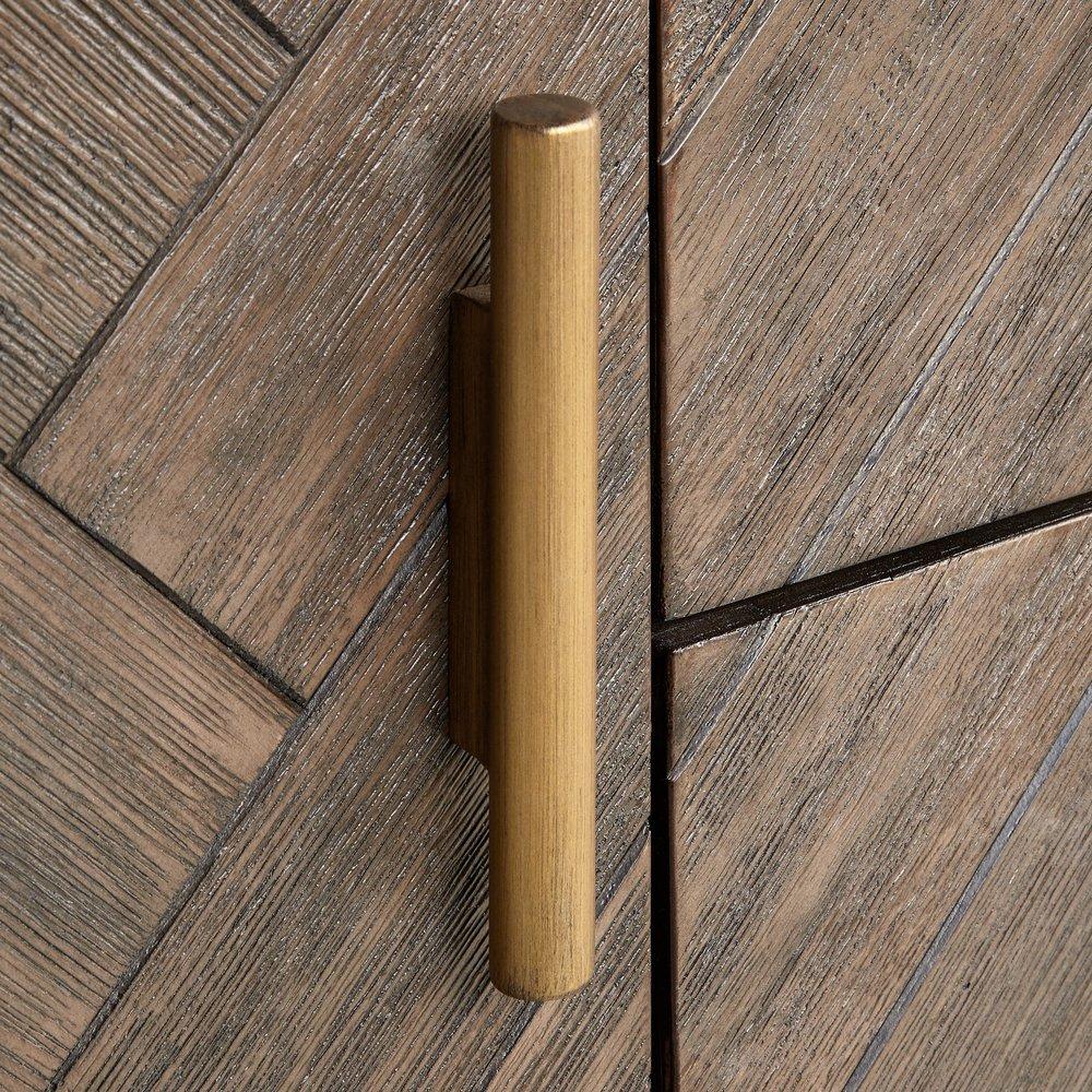 Signature Hardware Grey Wash 48 in. Floor Mount Vanity 