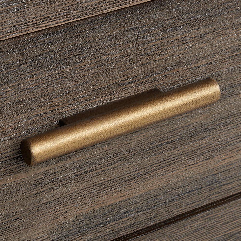 Signature Hardware Grey Wash 48 in. Floor Mount Vanity 