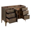 Signature Hardware Grey Wash 48 in. Floor Mount Vanity 