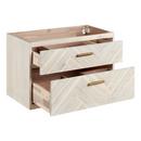 Signature Hardware Whitewash 30 in. Wall Mount Vanity 