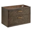 Signature Hardware Grey Wash 30 in. Wall Mount Vanity 