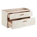 Signature Hardware Whitewash 36 in. Wall Mount Vanity 