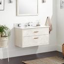 Signature Hardware Whitewash 36 in. Wall Mount Vanity 