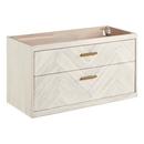 Signature Hardware Whitewash 36 in. Wall Mount Vanity 