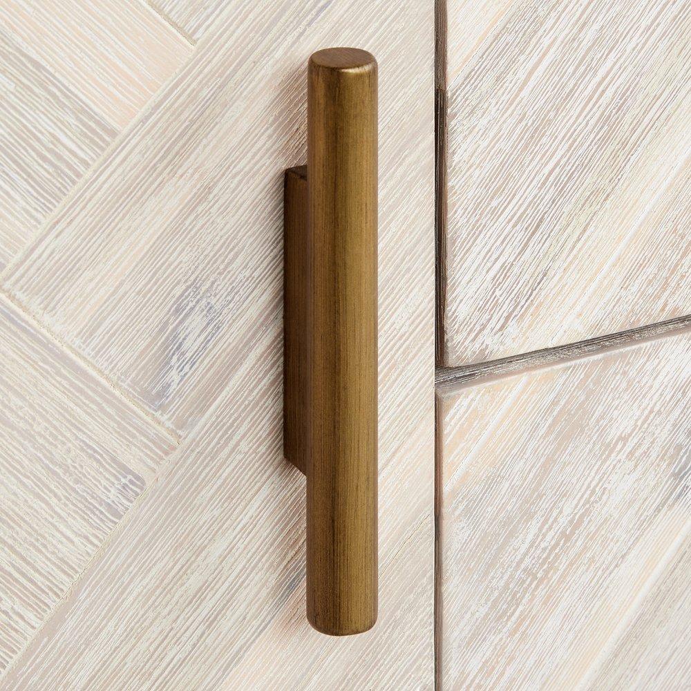 Signature Hardware Whitewash 48 in. Floor Mount Vanity 