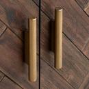 Signature Hardware Russet Brown 60 in. Floor Mount Vanity 