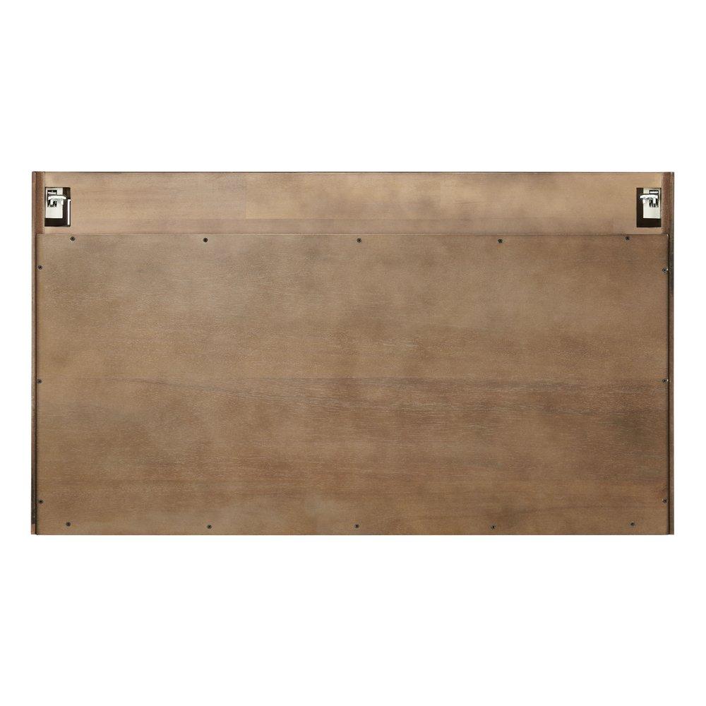 Signature Hardware Grey Wash 36 in. Wall Mount Vanity 