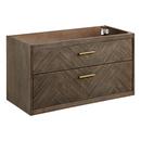 Signature Hardware Grey Wash 36 in. Wall Mount Vanity 