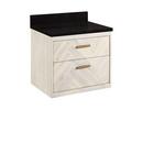 24 in. Wall Mount Vanity in Whitewash