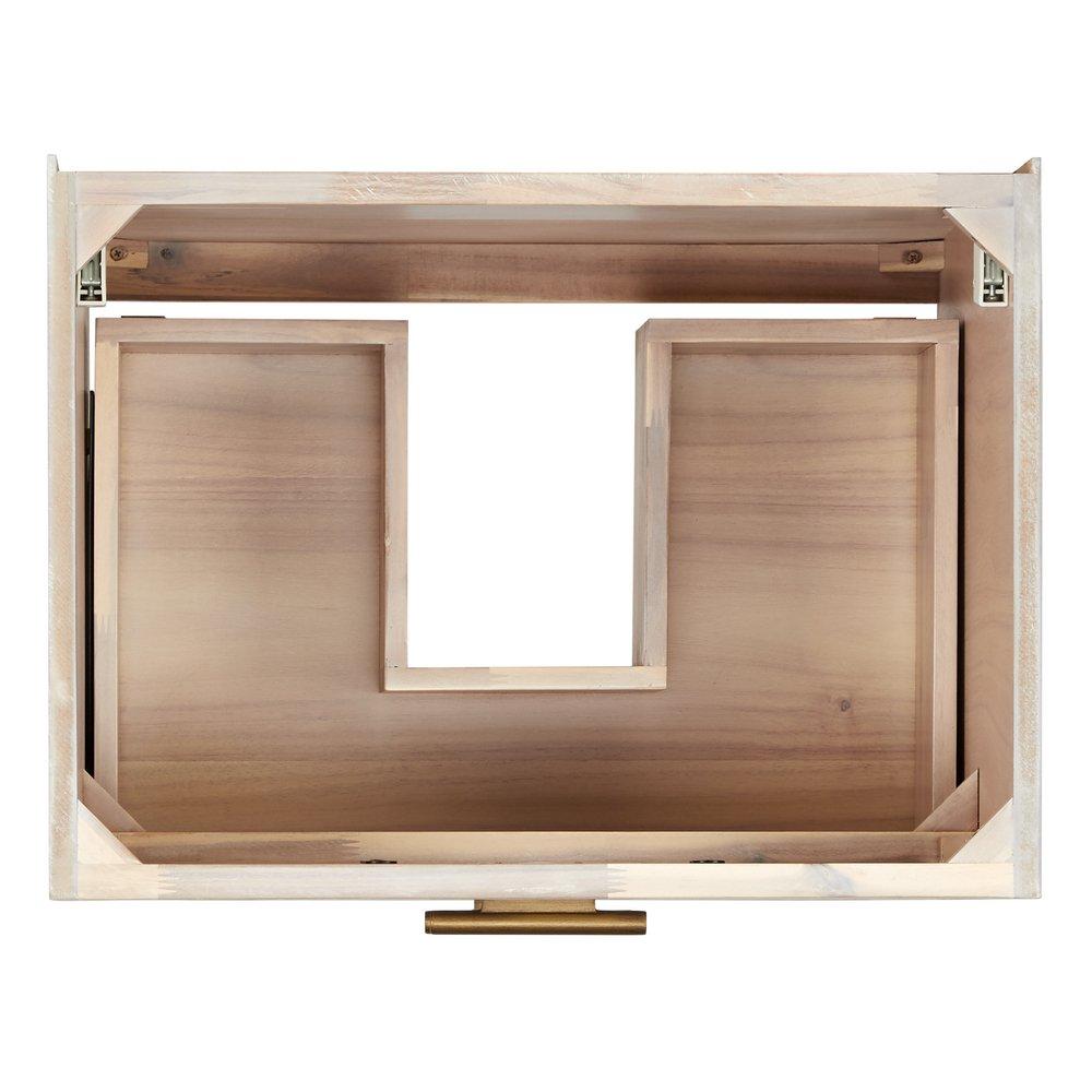 Signature Hardware Whitewash 24 in. Wall Mount Vanity 