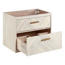 Signature Hardware Whitewash 24 in. Wall Mount Vanity 