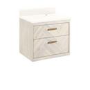 24 in. Wall Mount Vanity in Whitewash