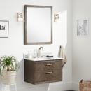 Signature Hardware Grey Wash 30 in. Wall Mount Vanity 