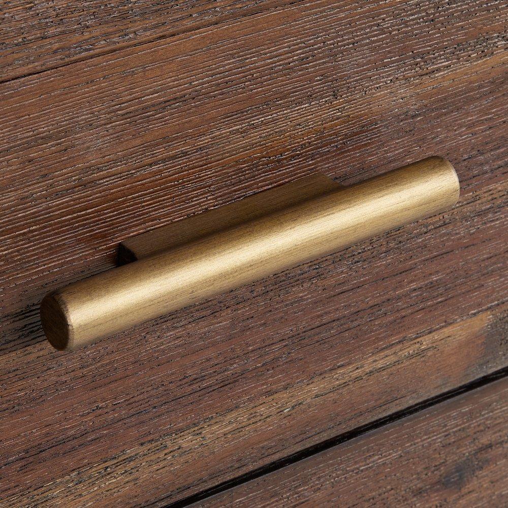 Signature Hardware Russet Brown 30 in. Wall Mount Vanity 