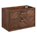 Signature Hardware Russet Brown 30 in. Wall Mount Vanity 