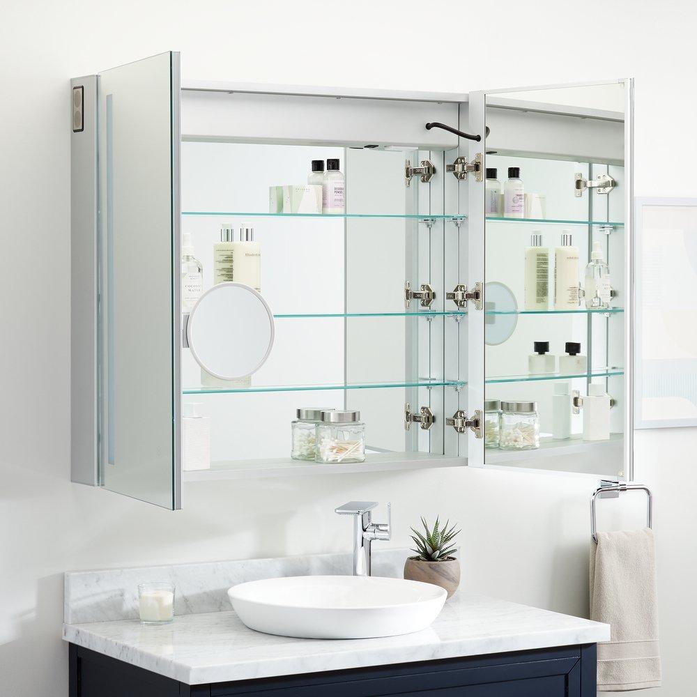 Signature Hardware 32 in. Surface Mount Medicine Cabinet 