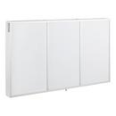 Signature Hardware Aluminum 53-1/4 x 32 in. Surface Mount Medicine Cabinet 